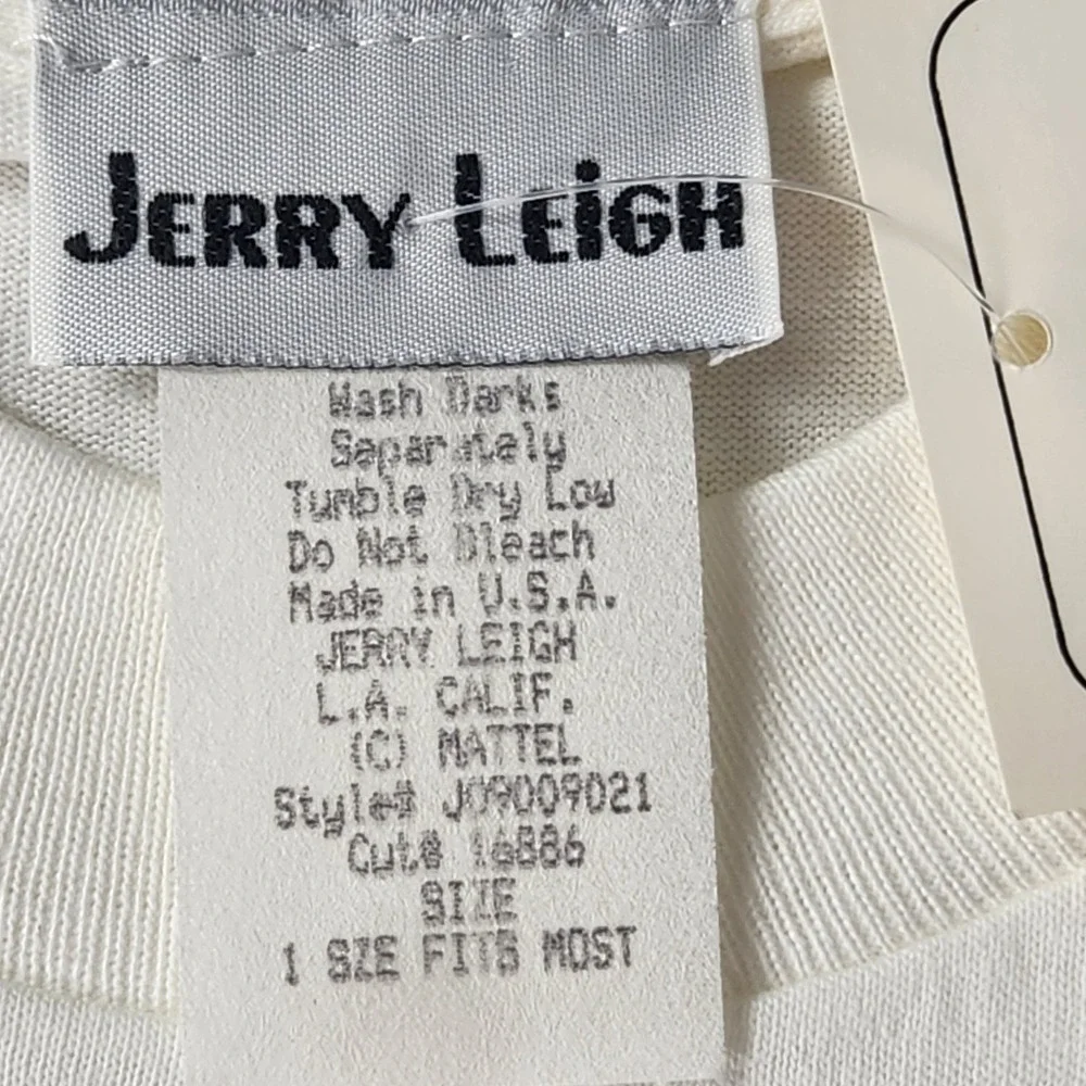VTG 1995 Jerry Leigh Mattel Barbie Through the Years Graphic T-shirt NIB Grail - Picture 7 of 9